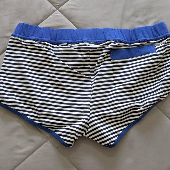 TOF Paris Sailor Sexy mini-shorts, blue, size XL, NWT - Picture 5 of 11